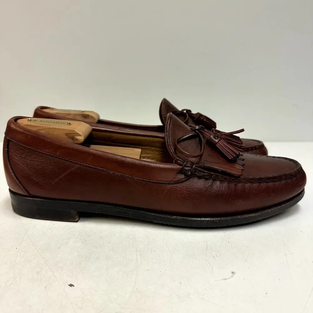 EXCELLENT Rancourt & Co. x FootJoy Tassel Loafer Made in Maine USA 10.5 E Wide